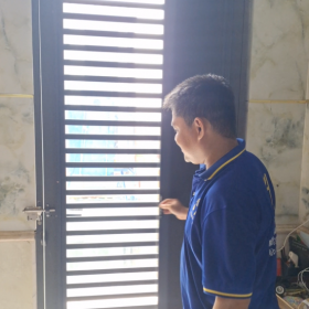Cửa Xếp Tổ Ong Cản sáng 100%